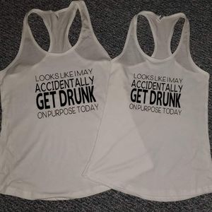 Personalized tanks or shirts